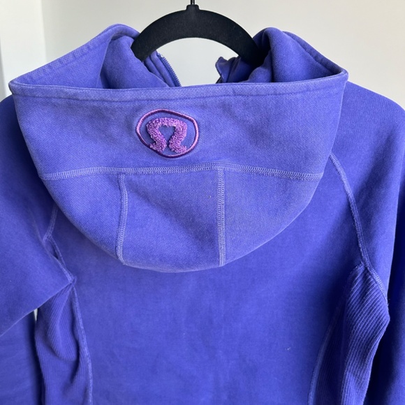 Lululemon Purple Scuba Full Zip Hoodie - small - Picture 2 of 6